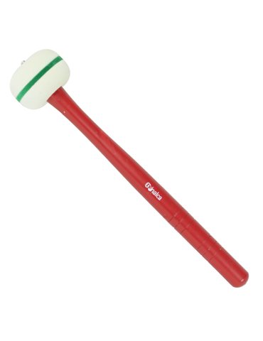 Maza Bombo Bola Fieltro Ref. 02640152 - Gc0214 rojo pintado oscuro