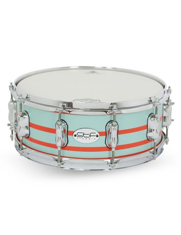 Caja Master Abedul 14X5.6"(35X14Cm) Stf0800430 - Gc0088 turquesa franjas naranja II opaco