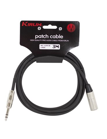 Cable Standart Micro Mpc-443Pr-6M Jack - Xlr M 24Awg001 - Negro