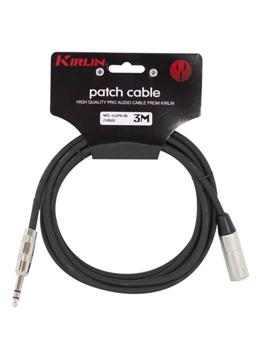 Cable Standart Micro Mpc-443Pr-6M Jack - Xlr M 24Awg001 - Negro