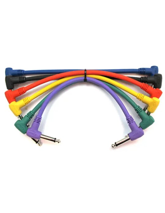 Juego 6 Cables I6-243-0.18M Jack Ang - Jack Ang 24099 - Standard