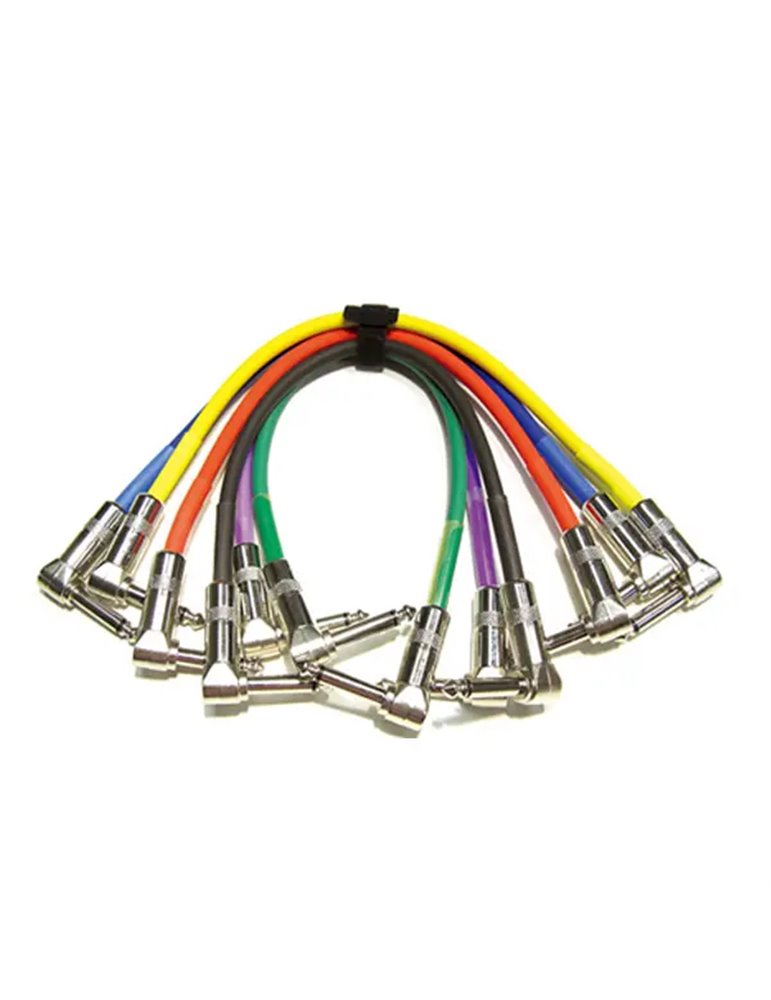 Juego 6 Cables Ipv6-243-0.18M Jack Ang - Jack Ang 24099 - Standard