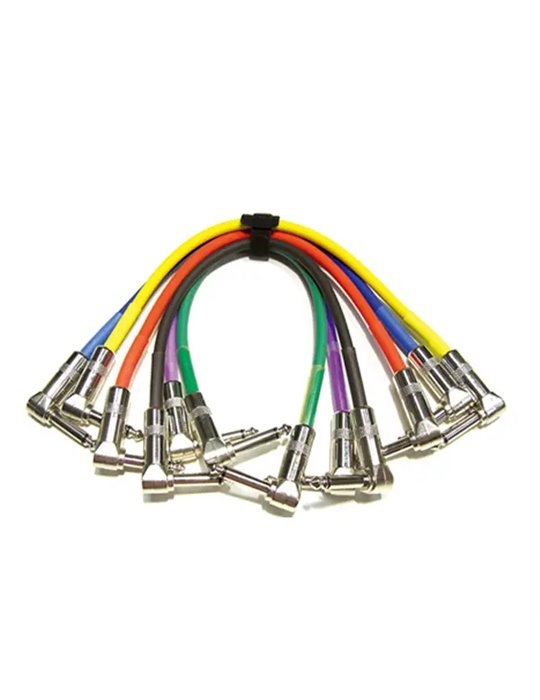 Juego 6 Cables Ipv6-243-0.18M Jack Ang - Jack Ang 24099 - Standard