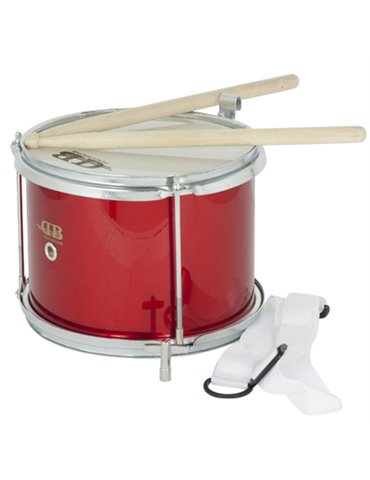 Tambor Infantil Correa+Baq+Llave 8"X6" Torn.Db0068005 - Rojo