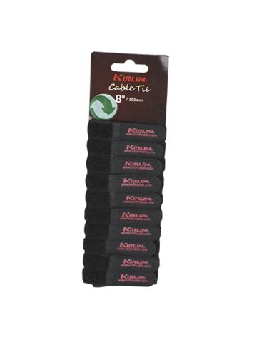 Brida Velcro Ct-3-203X10 Bk001 - Negro