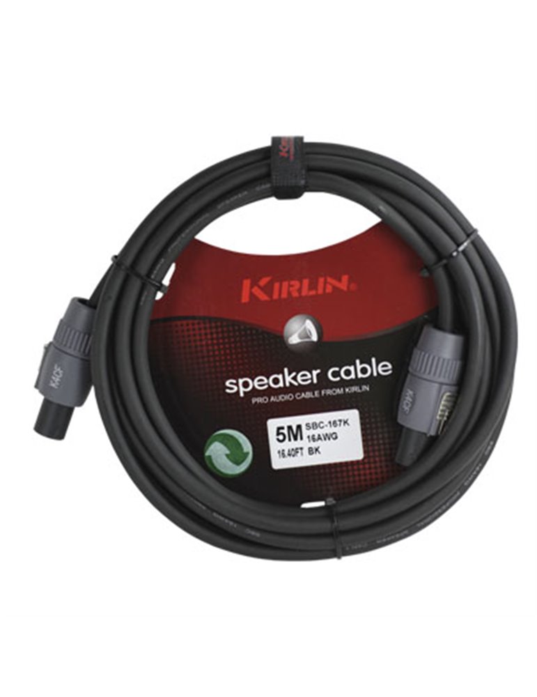 Cable Prof. Altavoz Sbc-167K-3M K4Fc - K4Fc 16 Awg 5541-001 001 - Negro