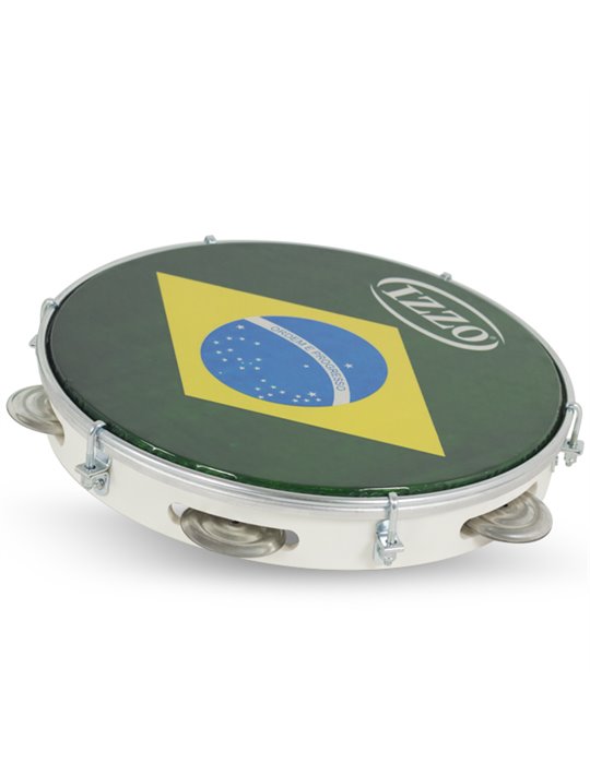 Pandeiro 10" Abs P/Brasil Izzo Ref. Iz3438040 - Blanco
