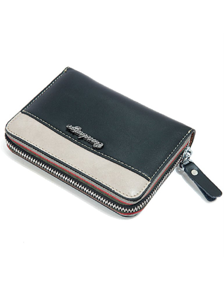 Funda Cuatro Boquillas Trompeta Piel Ref. 6500 Fbm001 - Negro