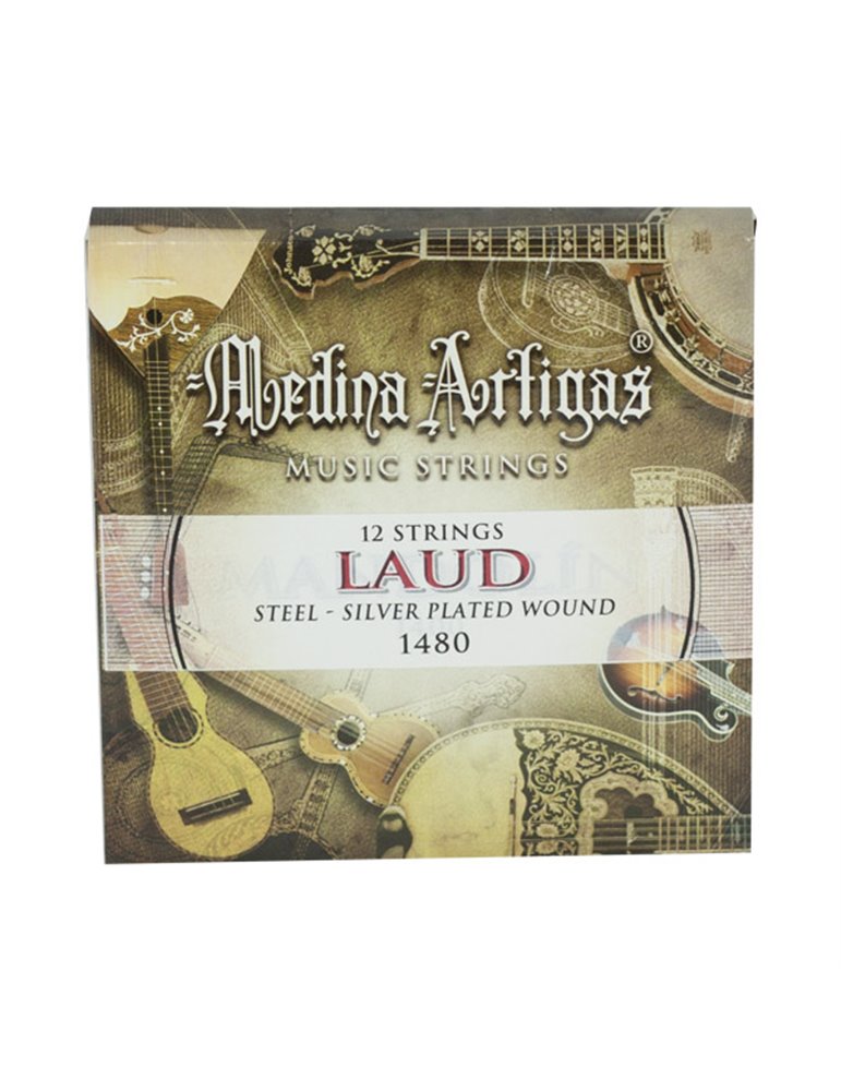 Juego Cuerdas Laud Acero 1480 Medina Artigas099 - Standard