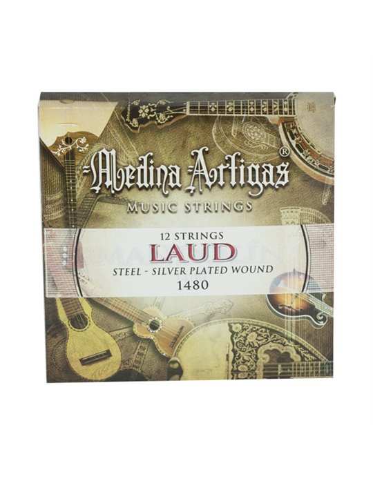 Juego Cuerdas Laud Acero 1480 Medina Artigas099 - Standard
