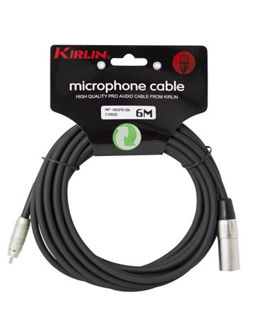 Cable Micro Mp-485Pr-6M Xlr M - Rca001 - Negro