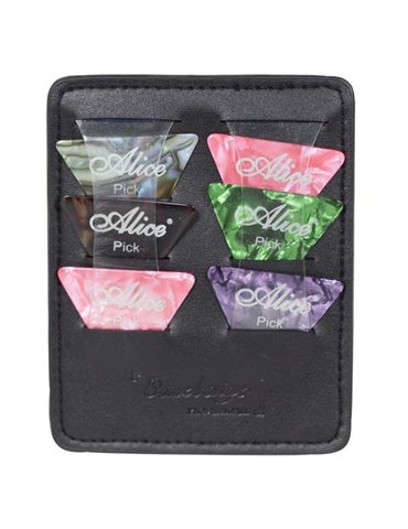 Porta 6 Puas Piel Para Correa Ref. 6575 Fbm001 - Negro