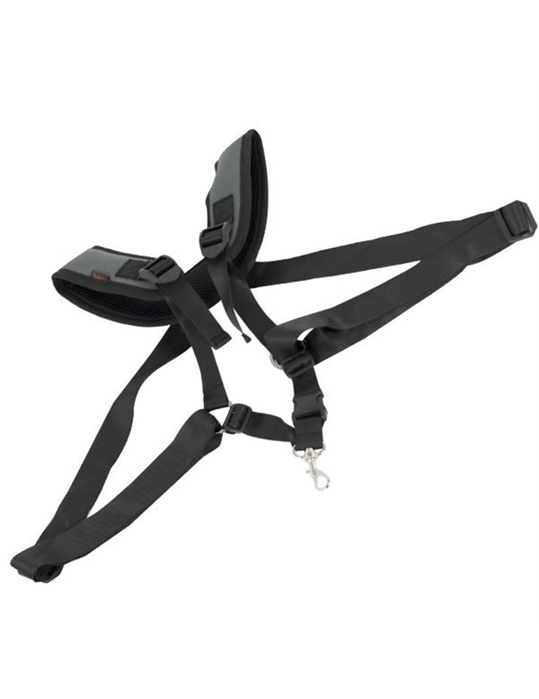 Arnes Saxo Acolchado N. 53 Omb081 - Negro/gris