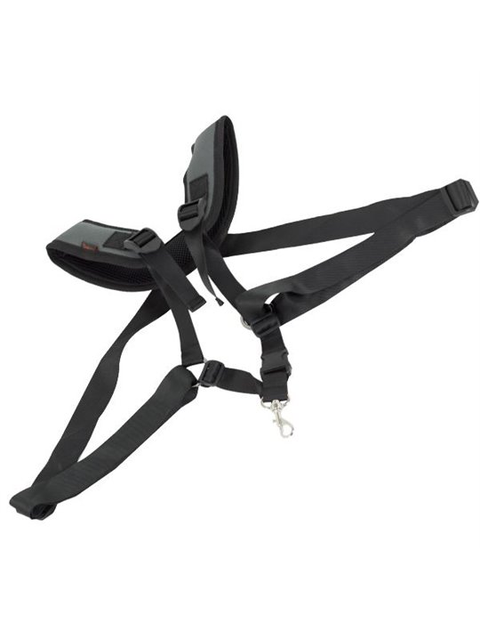 Arnes Saxo Acolchado N. 53 Omb081 - Negro/gris