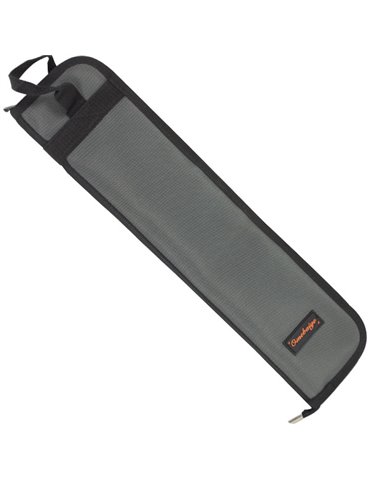 Funda Baquetas 2 Compartimentos Omb081 - Negro/gris