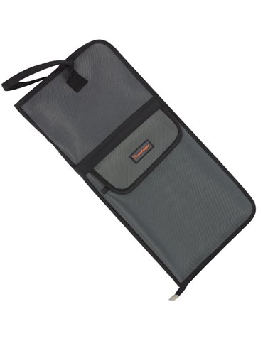 Funda Baquetas 4 Compartimentos Omb081 - Negro/gris