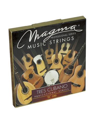 Juego Cuerdas Tres Cubano Tc100 Magma099 - Standard