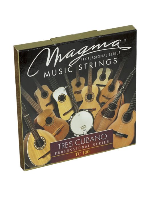 Juego Cuerdas Tres Cubano Tc100 Magma099 - Standard