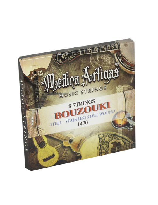 Juego Cuerdas Bouzouki 1470 Medina Artigas099 - Standard