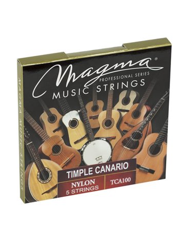 Juego Cuerdas Timple Canario Nylon Tca100 Magma099 - Standard