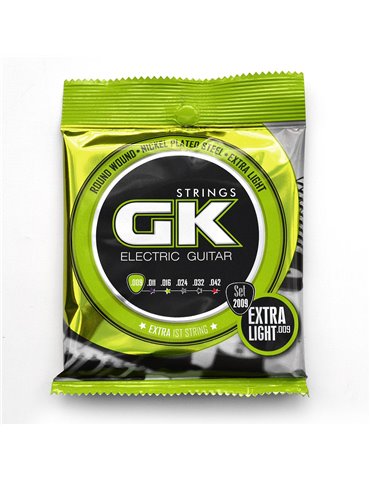 Juego Cuerdas Guitarra Electrica Gk2009 Medina Artigas099 - Standard