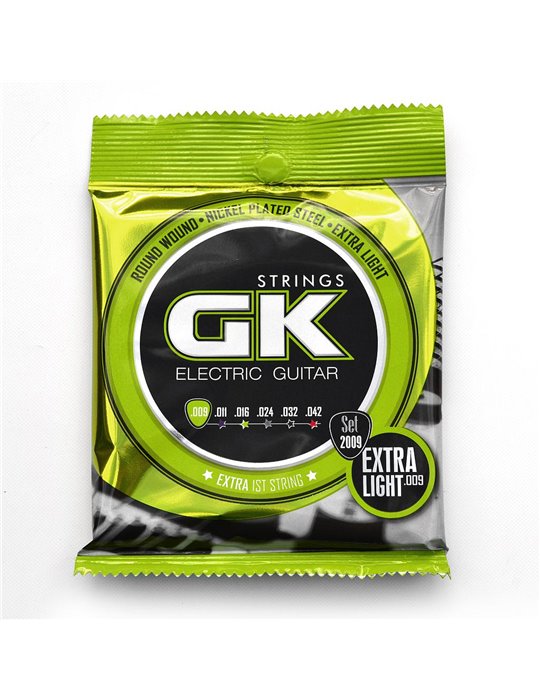 Juego Cuerdas Guitarra Electrica Gk2009 Medina Artigas099 - Standard