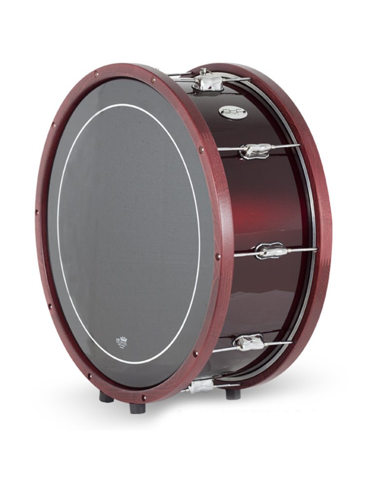 Bombo Marcha 45X22Cm Stf2611 Cover135 - Gc0090 cover rojo vino