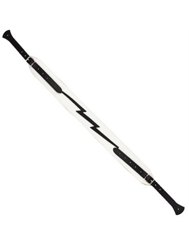 Correa Guitarra N. 31 Piel Rayo 0033-040 040 - Blanco