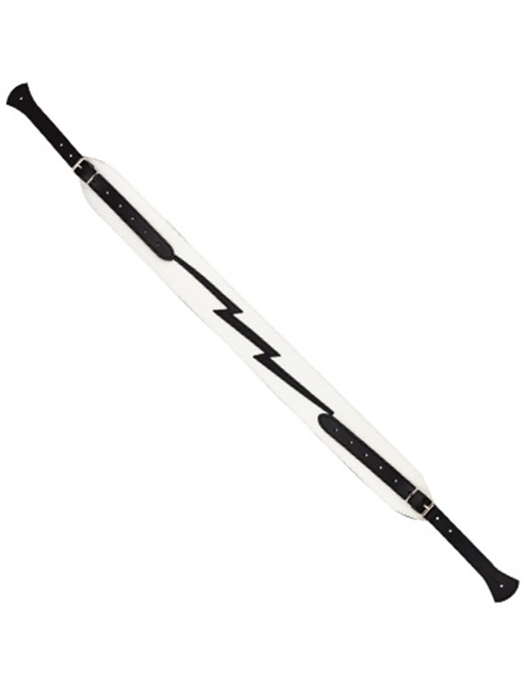 Correa Guitarra N. 31 Piel Rayo 0033-040 040 - Blanco
