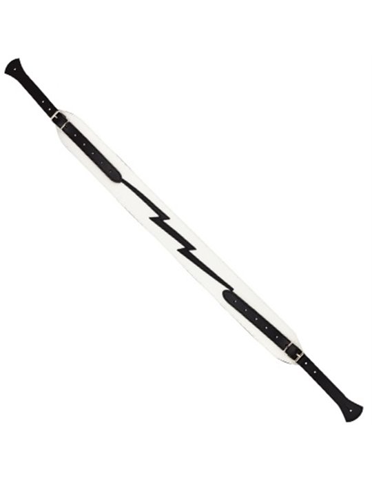 Correa Guitarra N. 31 Piel Rayo 0033-040 040 - Blanco
