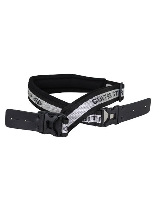 Correa Guitarra N. 34 Acolchado Guitar Strap 0036-050 050 - Gris