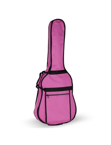Funda Guitarra Clasica 5mm Ref. 23 Mochila Sin Logo 0078-006 006 - Fucsia