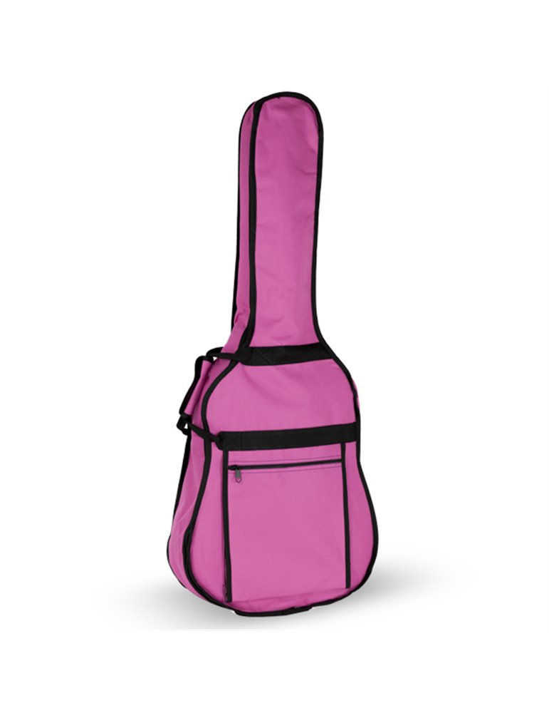Funda Guitarra Clasica 5mm Ref. 23 Mochila Sin Logo 0078-006 006 - Fucsia