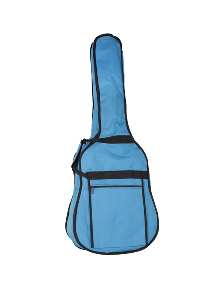 Funda Guitarra Clasica 5mm Ref. 23 Mochila Sin Logo 0078-055 055 - Turquesa