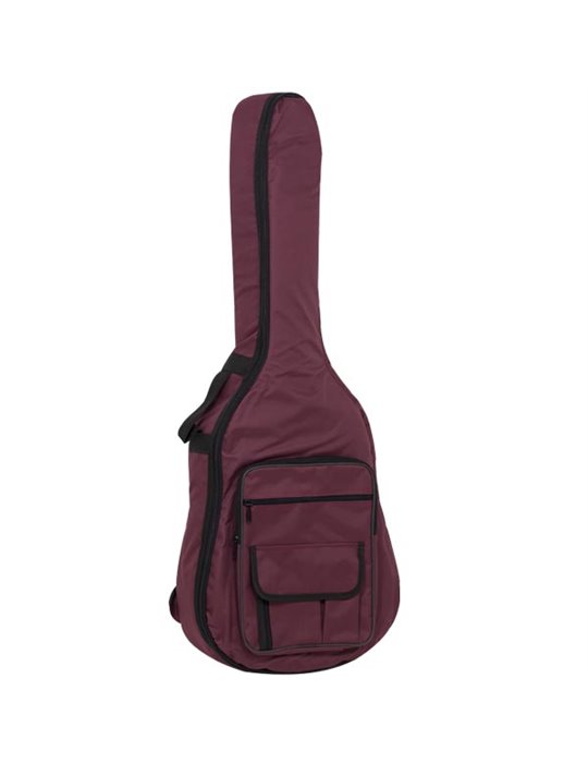 Funda Guitarra Clasica 10mm PE Ref. 32-B Mochila 0083-005 005 - Rojo
