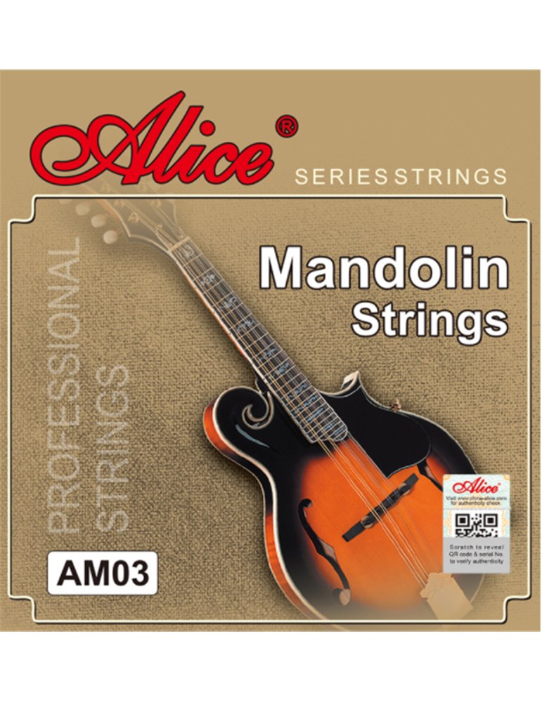 Juego Cuerdas Mandolina AM03099 - Standard