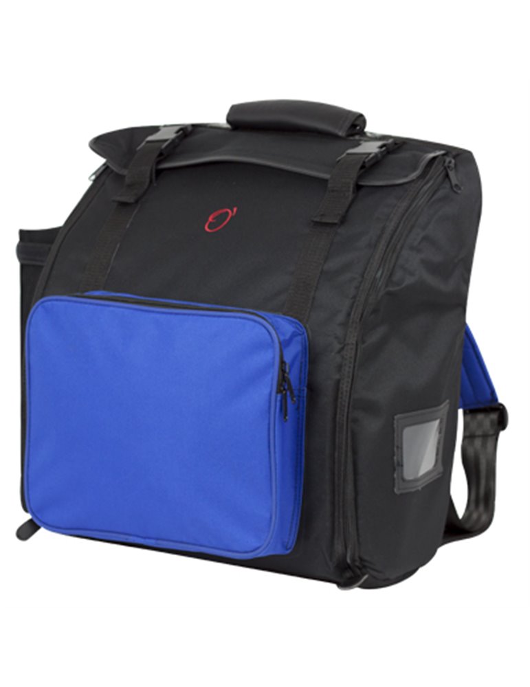 Funda Acordeon 120 Bajos 25mm Mochila 0139-083 083 - Azul/negro