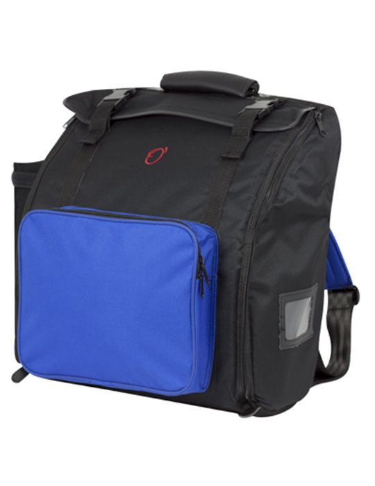 Funda Acordeon 120 Bajos 25mm Mochila 0139-083 083 - Azul/negro