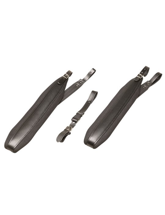 Correa Acordeon Acolchada Par + Correa Seguridad 0151-001 001 - Negro