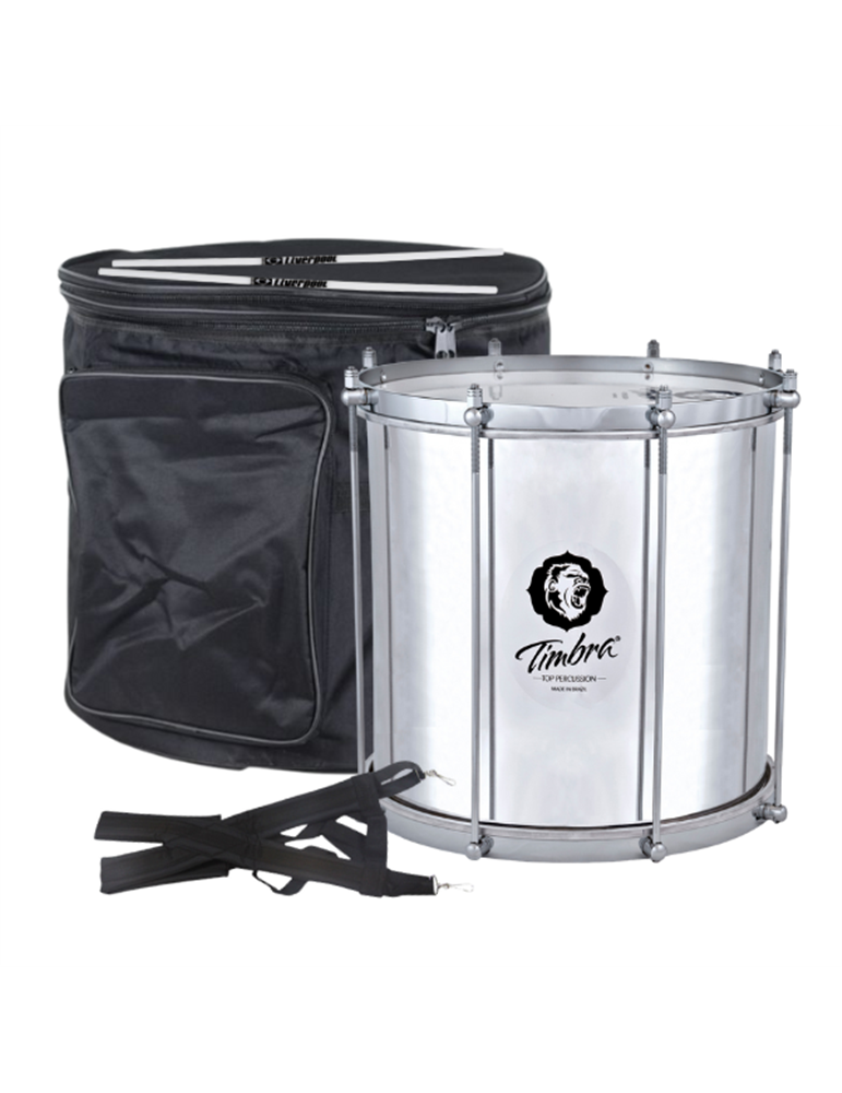 Pack Repenique 12"X30 Timbra 8-D Ti8635 +Funda+Baquetas+Arnes099 - Standard