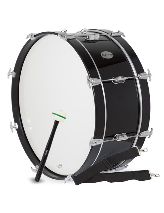 Pack Bombo Marcha 45X20Cm Standar Ref. 04085P (Maza+Correa)143 - Gc0170 cover negro