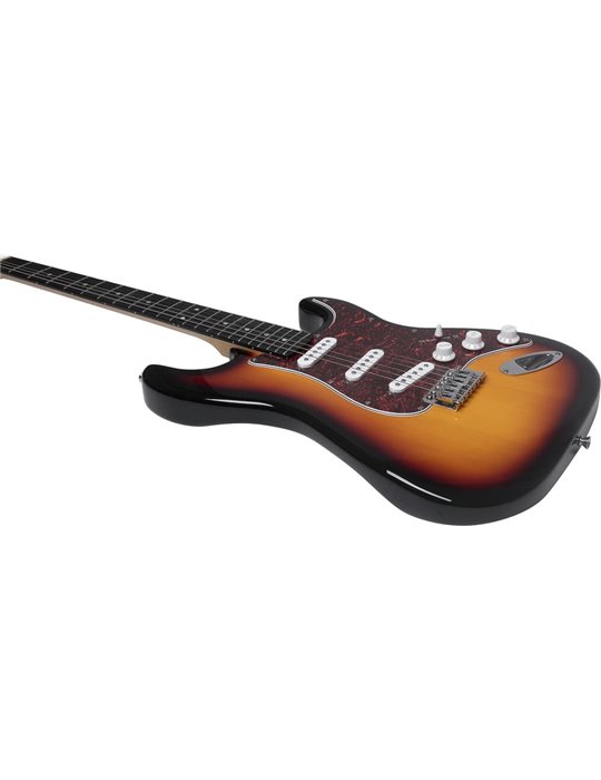 Guitarra eléctrica Eko Starter ST100 tipo Strat - Sunburst