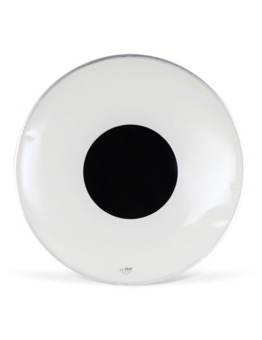 Parche 16" Ut Blanco Centro-Negro Aut-0216-Ct099 - Standard