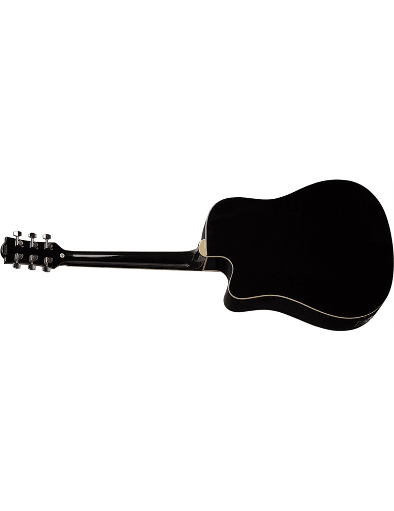 GUITARRA ACÚSTICA DREADNOUGHT RANGER 6 A/E CUTAWAY - Negra