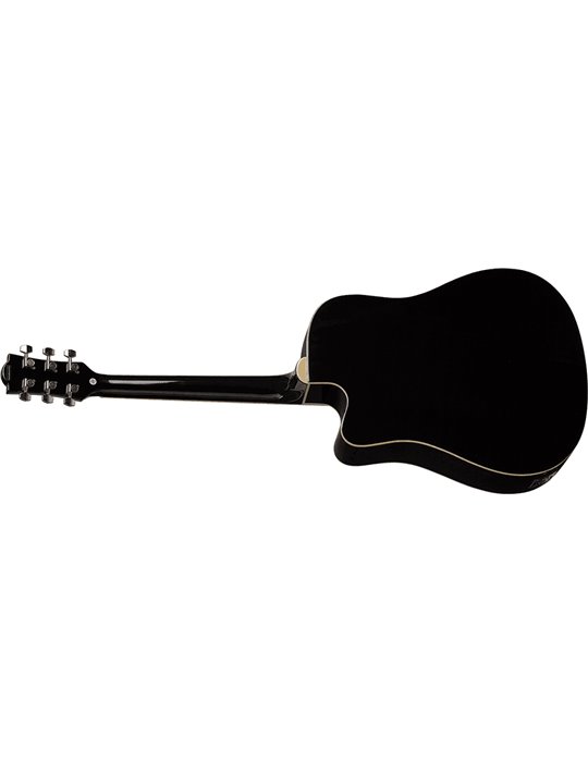 GUITARRA ACÚSTICA DREADNOUGHT RANGER 6 A/E CUTAWAY - Negra