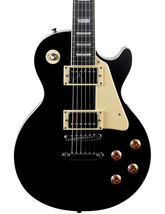 Guitarra eléctrica Eko Starter LS300 tipo LP - Negra