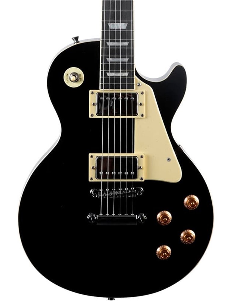 Guitarra eléctrica Eko Starter LS300 tipo LP - Negra