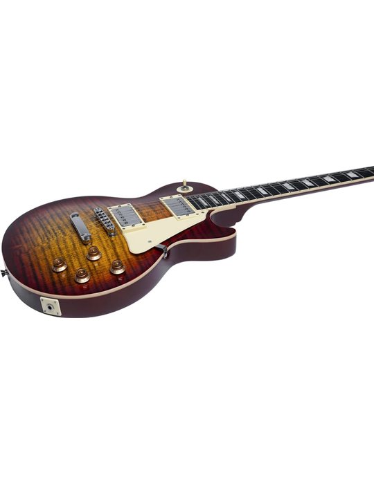 Guitarra eléctrica Eko Starter LS300 tipo LP - Cherry Sunburst