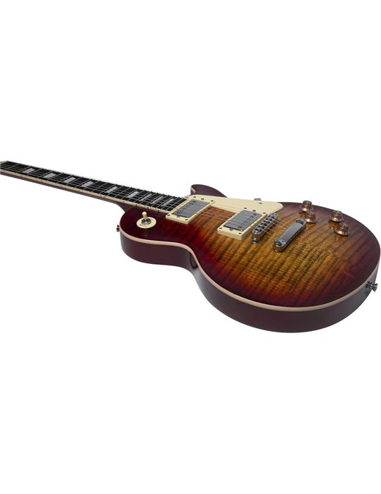 Guitarra eléctrica Eko Starter LS300 tipo LP - Cherry Sunburst