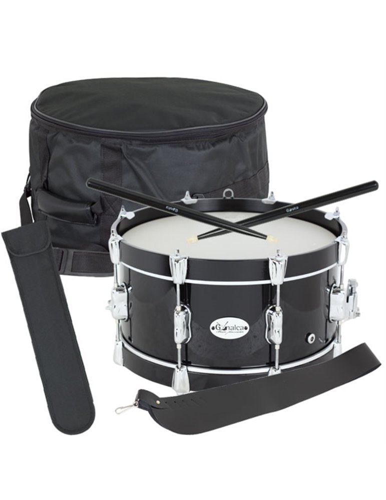 Pack Redoblante II Magest 35X16 Standar Ref. 04706SP2 (Funda+Band+Baqu+Porta)143 - Gc0170 cover negro